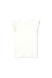White Rib Tee