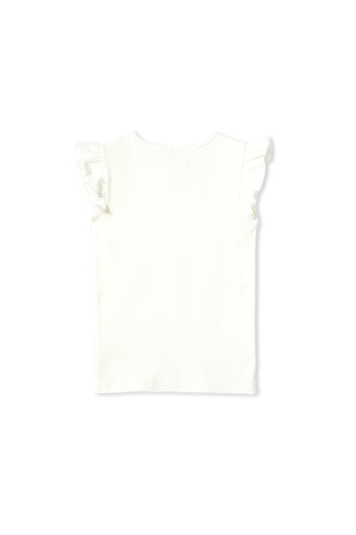 White Rib Tee