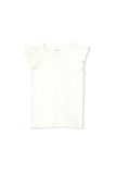 White Rib Tee