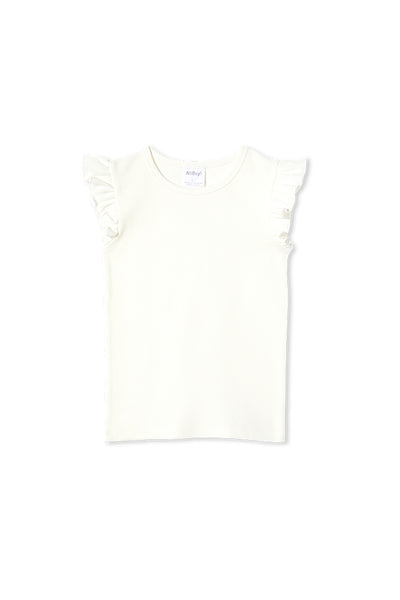 White Rib Tee