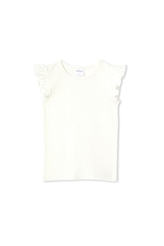 White Rib Tee