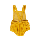 Peg Cord Romper | Mustard