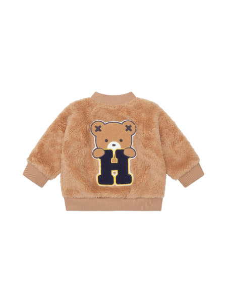 Varsity Furry Jacket