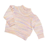 Rainbow Knit Puff Jumper