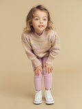 Rainbow Knit Puff Jumper