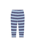 Furry Hux Bear Blue Stripe Leggings