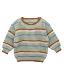 Bug Stripe Knitted Jumper