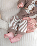 Bailey Striped Knitted Leggings