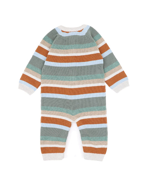 Mateo Stripe Knitted Romper