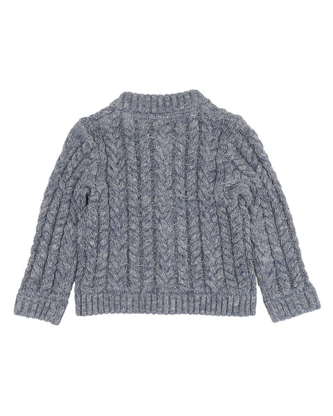 Oliver Cable Cardigan | Indigo