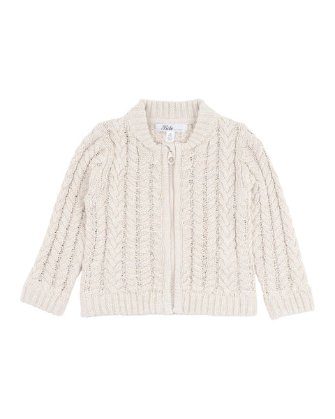 Oliver Cable Cardigan | Stone