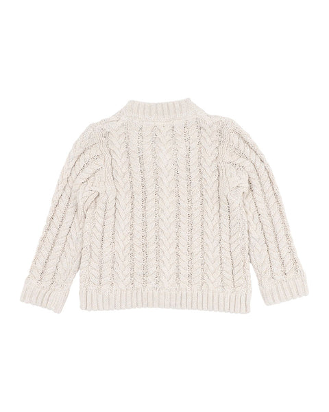 Oliver Cable Cardigan | Stone