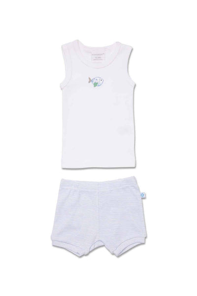Singlet and Shorts Set | Fish