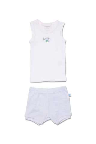Singlet and Shorts Set | Fish