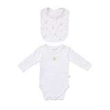 L/S Bodysuit and Bib Set | Bee