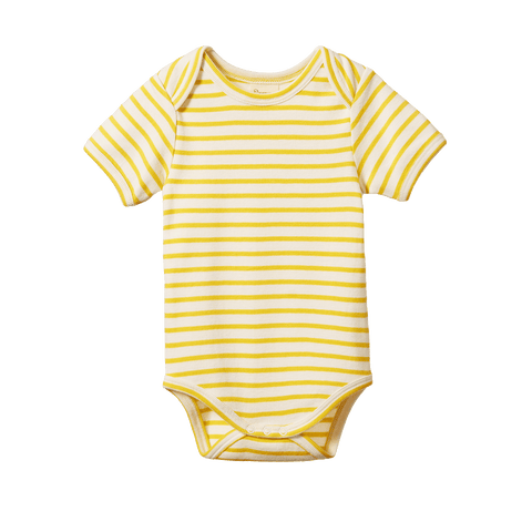 S/S Bodysuit | Sunburst Sailor Stripe