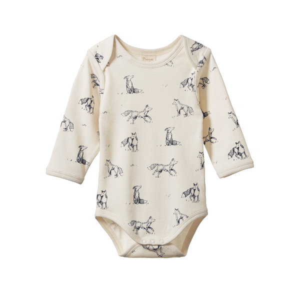 L/S Bodysuit | Foxy Print