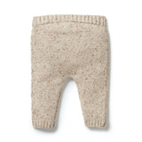Knitted Legging | Almond Fleck