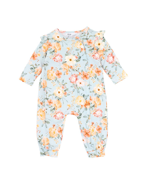 Lyla L/S Zip Romper