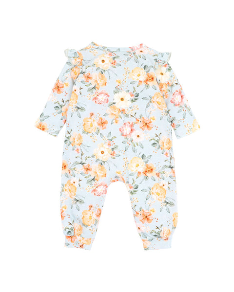 Lyla L/S Zip Romper