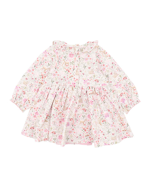 Flossy Overlay Dress