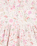 Flossy Overlay Dress