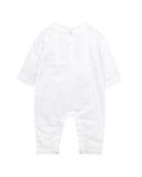 Liam Linen Blend Romper | Ivory