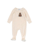 Mateo Velour L/S Zip Onesie
