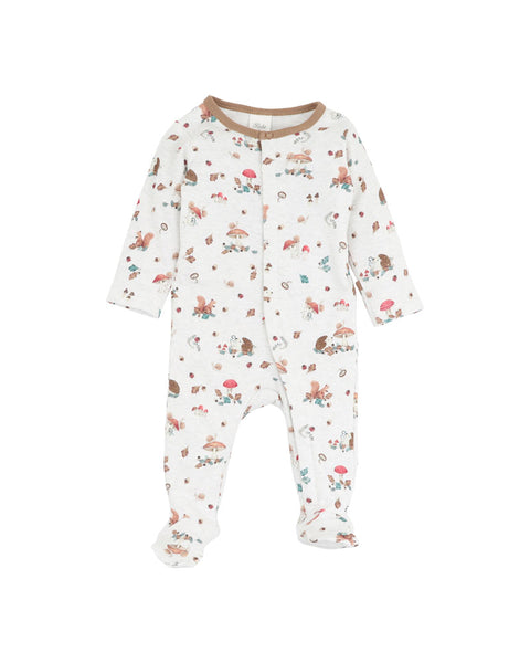 Toby L/S Zip Onesie