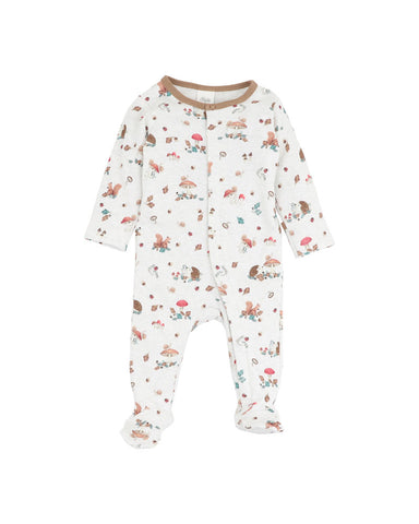 Toby L/S Zip Onesie