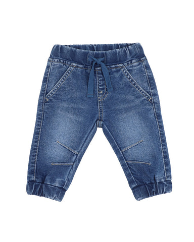 Isaac Denim Pull on Jeans