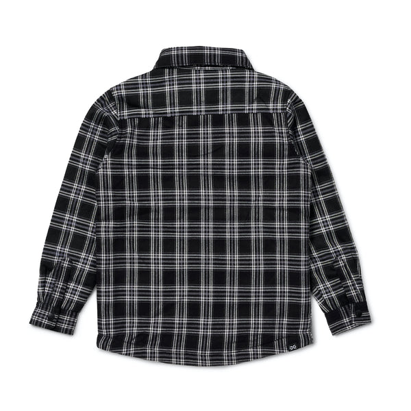 Outback Shacket | Black Check