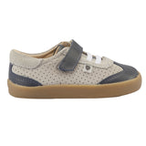 Leezy | Navy/Grey Suede