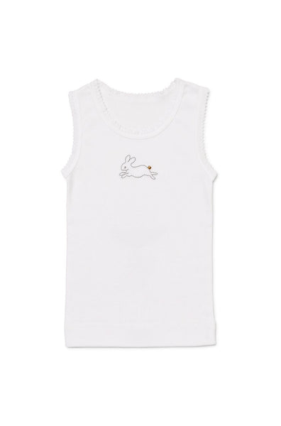 Embroidered Singlet | Bunny