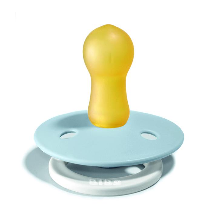 Pacifier 'Colour' Size 2 | 'Glow' Baby Blue