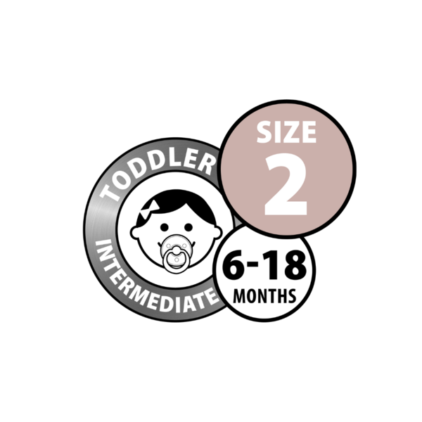 Pacifier 'Colour' Size 2 | 'Glow' Blush