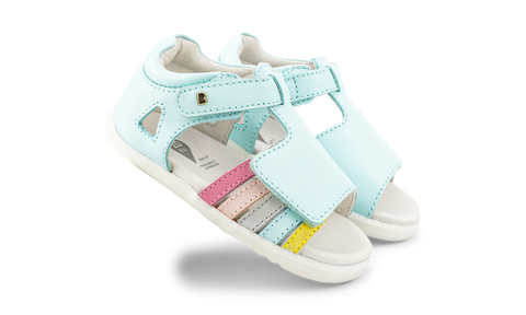 Step Up Mirror Sandal | Mist + Dusk Pearl Rainbow