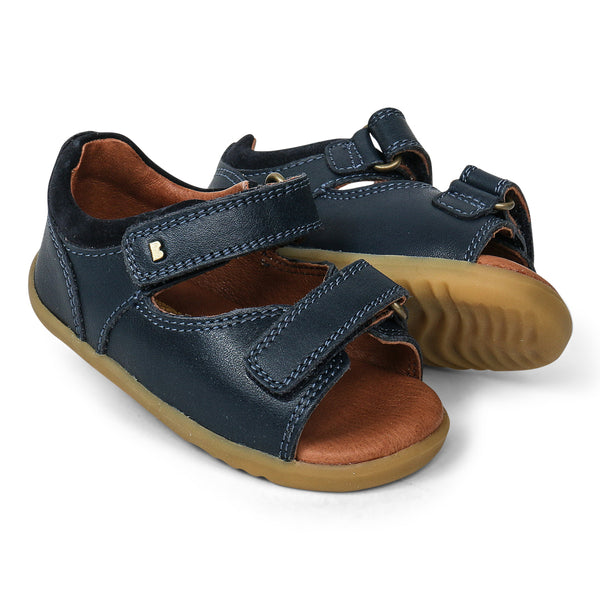 Step Up Driftwood Sandal | Navy