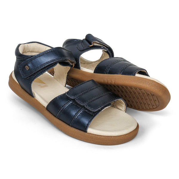 Kid+ Hampton Sandal | Navy Shimmer