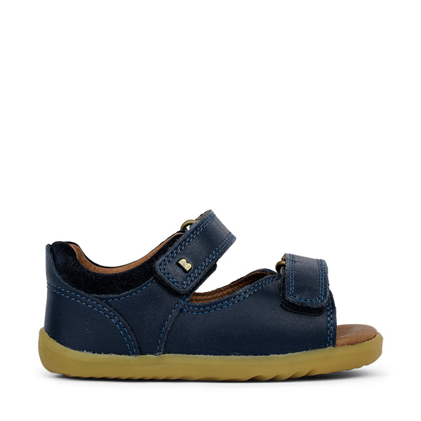 Step Up Driftwood Sandal | Navy