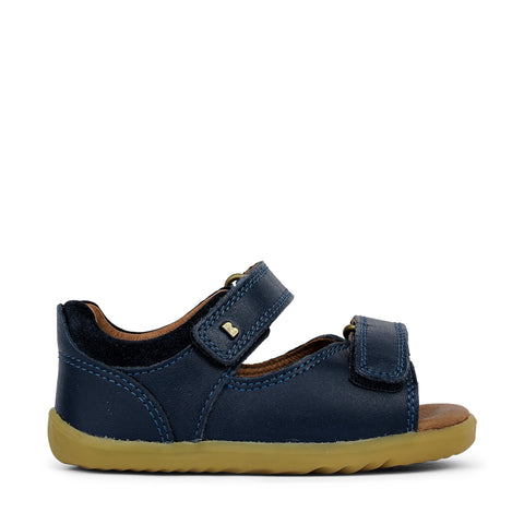 Step Up Driftwood Sandal | Navy