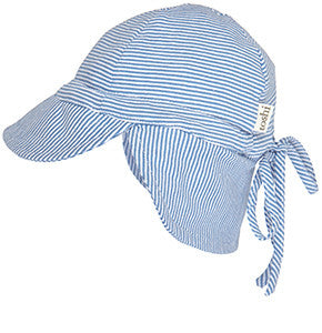 Flap Cap Baby | Sky