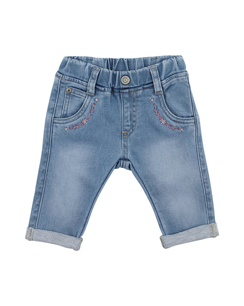 Light Indigo Denim Jeans | Light Blue