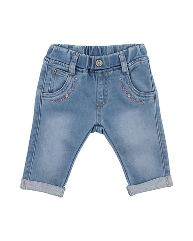 Light Indigo Denim Jeans | Light Blue