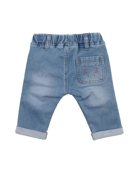 Light Indigo Denim Jeans | Light Blue