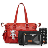 Mia Leather Nappy Bag