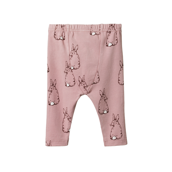 Baby Leggings | Bunny Tales Woodrose Print