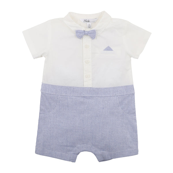 Edward Bowtie Romper