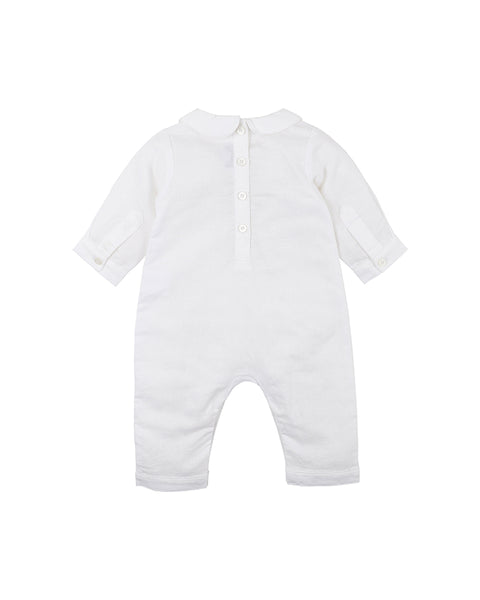 Albert Dressy Romper | Ivory