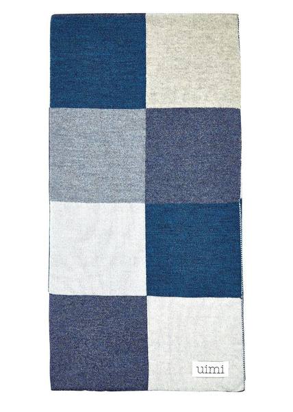 Frankie Merino Bassinet Blanket | Denim